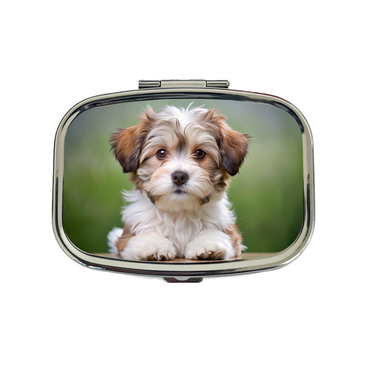 Lowchen Little Lion Dog Puppy Photo Travel Pill Box Case