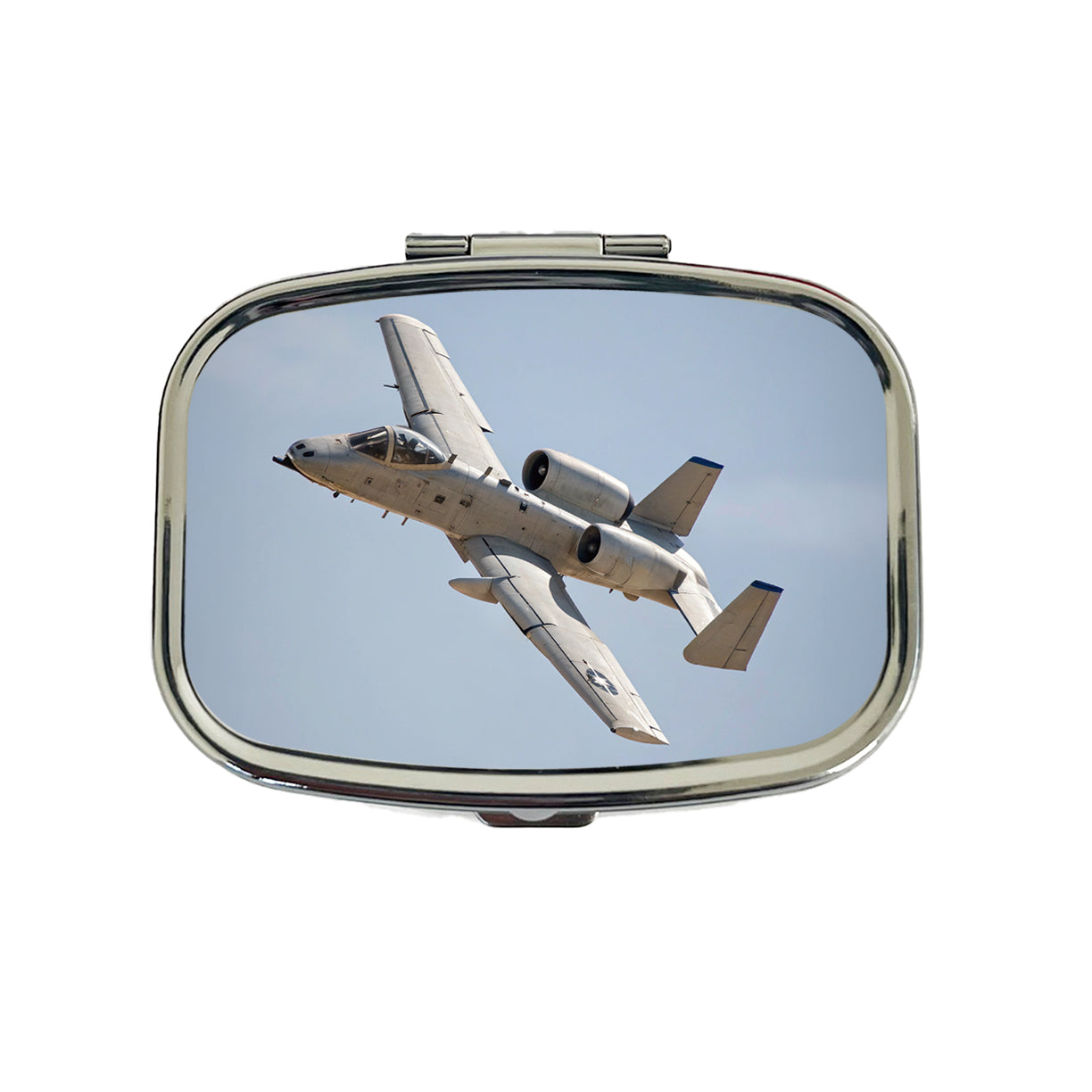 A-10 Thunderbolt II Warthog US Air Force Plane In Flight Travel Pill Box Case