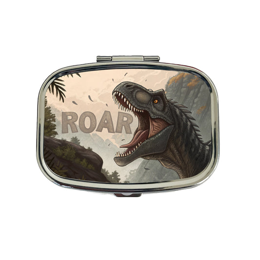 Allosaurus Roar Dinosaur Travel Pill Box Case
