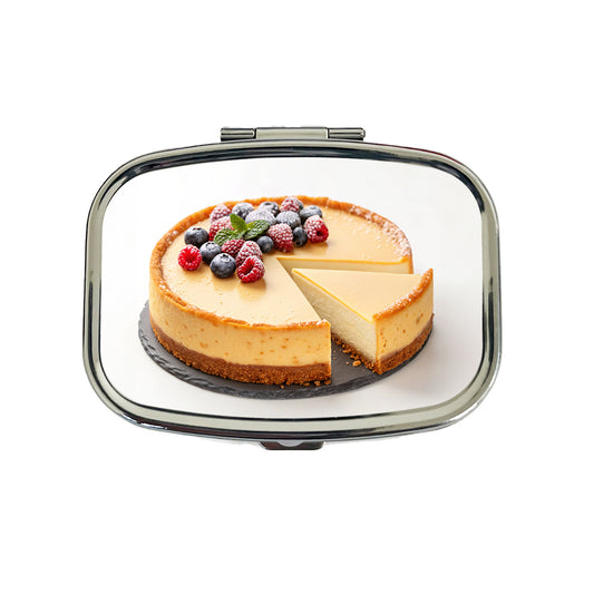 Cheesecake Fruit Slice Travel Pill Box Case