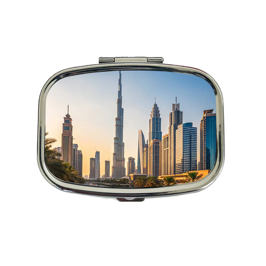 Dubai United Arab Emirates Travel Travel Pill Box Case