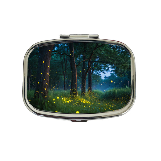 Fireflies At Night Travel Pill Box Case