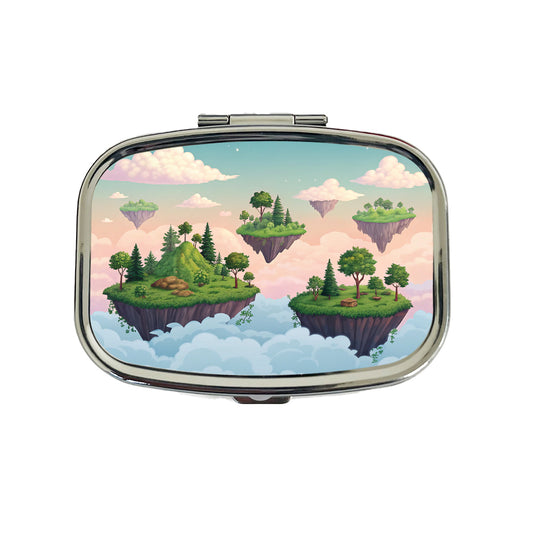 Floating Islands In The Sky Travel Pill Box Case