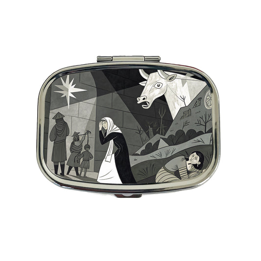 Guernica By Pablo Picasso Parody Travel Pill Box Case