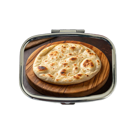 Naan Flatbread Travel Pill Box Case