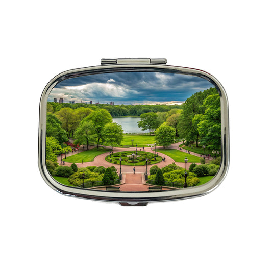 New York City NYC Central Park Travel Pill Box Case