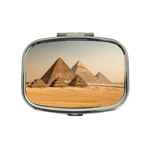 Pyramids Of Giza Travel Egypt History Travel Pill Box Case