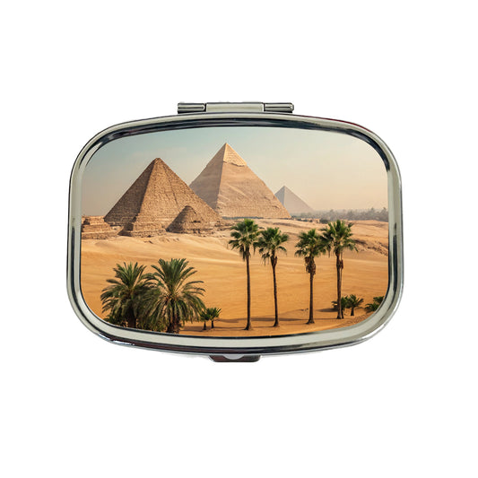 Pyramids Of Giza Travel Egypt Travel Pill Box Case