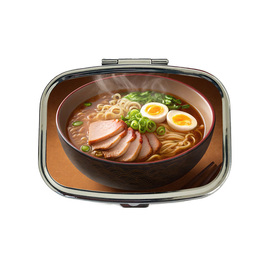 Ramen Bowl Noodles Dinner Travel Pill Box Case