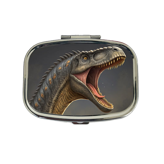 Roaring Apatosaurus Dinosaur Travel Pill Box Case