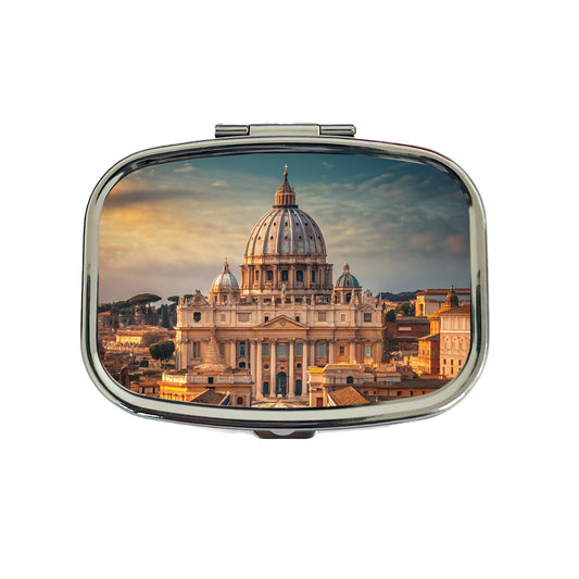 Rome Italy Vatican City Travel Travel Pill Box Case