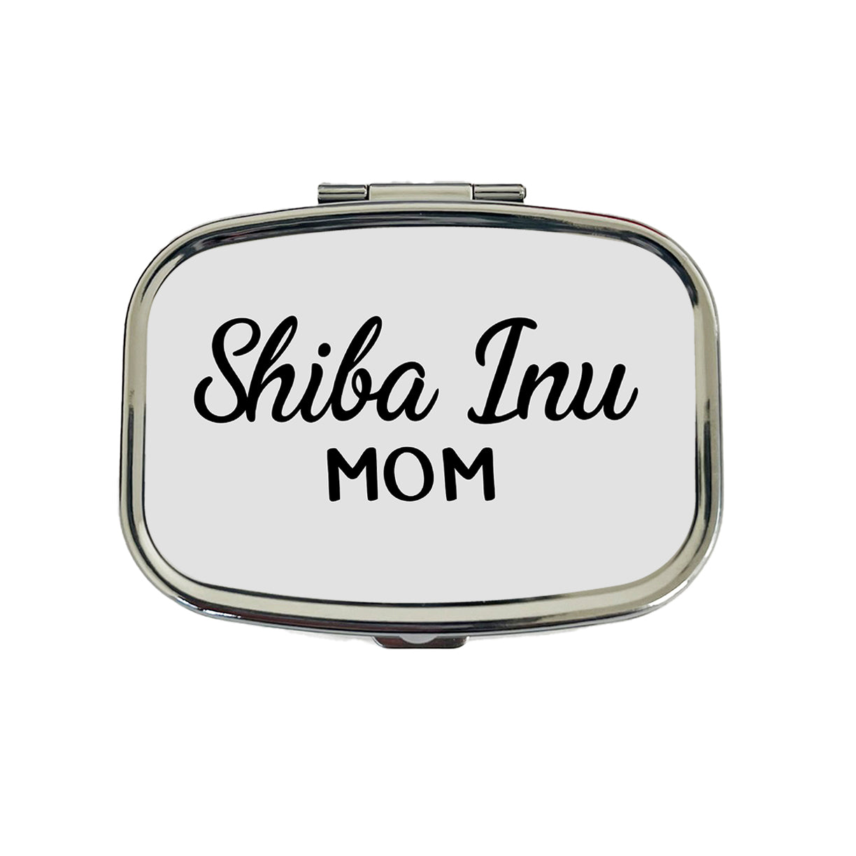 Shiba Inu Mom Dog Travel Pill Box Case