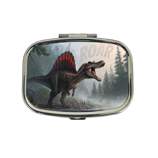 Spinosaurus Roar Dinosaur Travel Pill Box Case