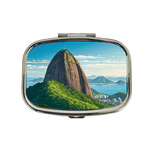 Sugarloaf Mountain Rio de Janeiro Brazil Travel Pill Box Case