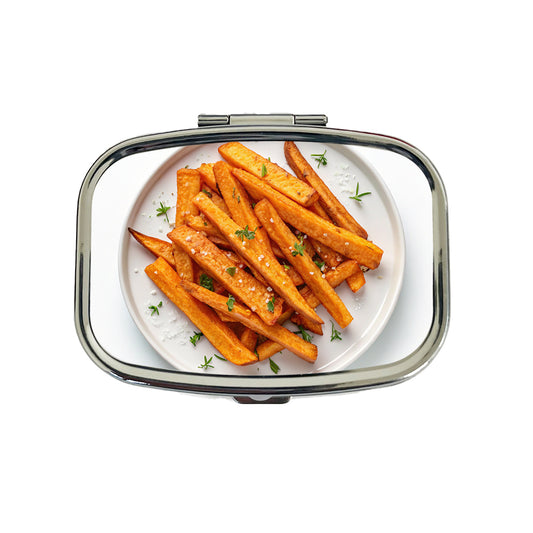 Sweet Potato Fries Yummy Travel Pill Box Case