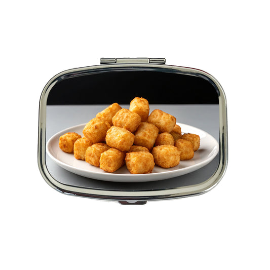 Tater Tots Plate Travel Pill Box Case