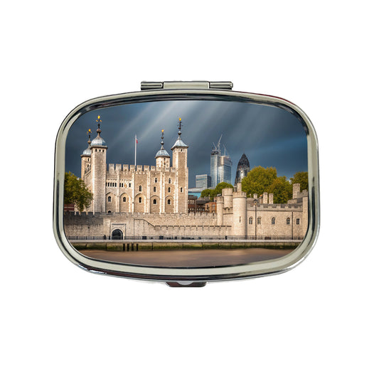 Tower Of London England Travel Pill Box Case
