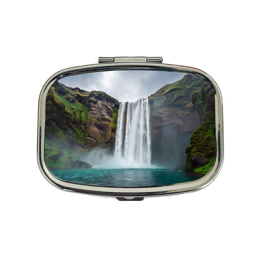 Waterfall Beautiful Travel Pill Box Case