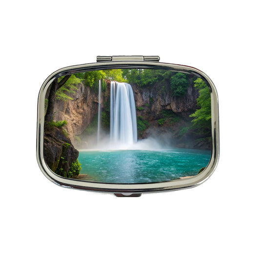 Waterfalls Stunning Travel Pill Box Case