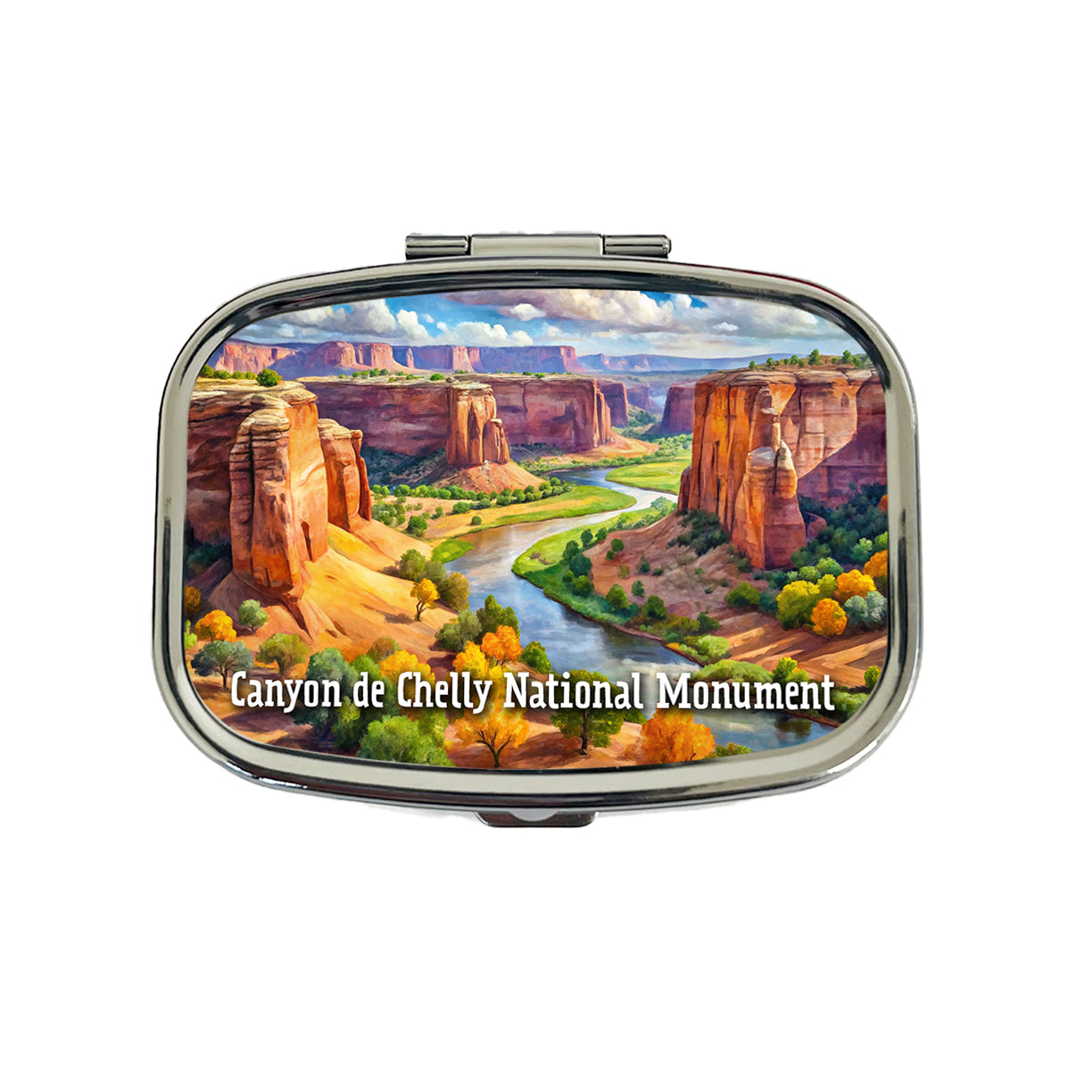 Canyon de Chelly National Monument Arizona Travel Pill Box Case