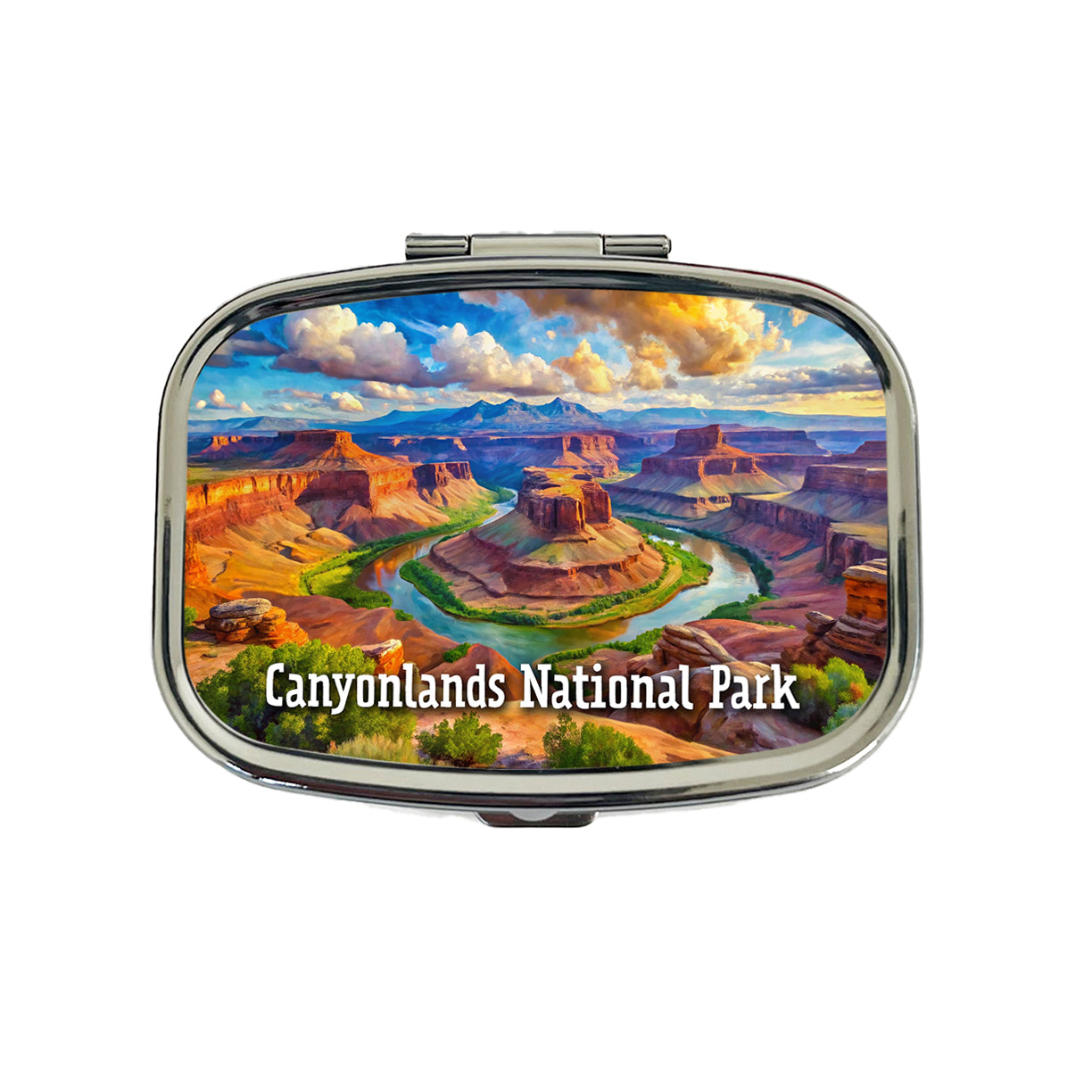 Canyonlands National Park Utah Travel Pill Box Case