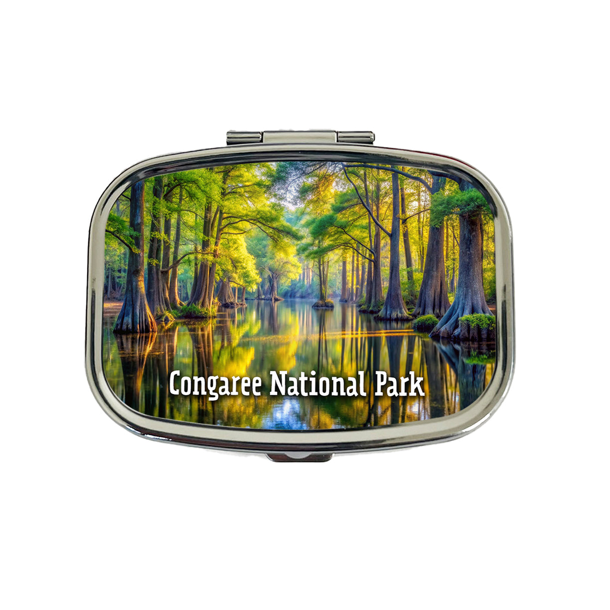 Congaree National Park South Carolina Travel Pill Box Case