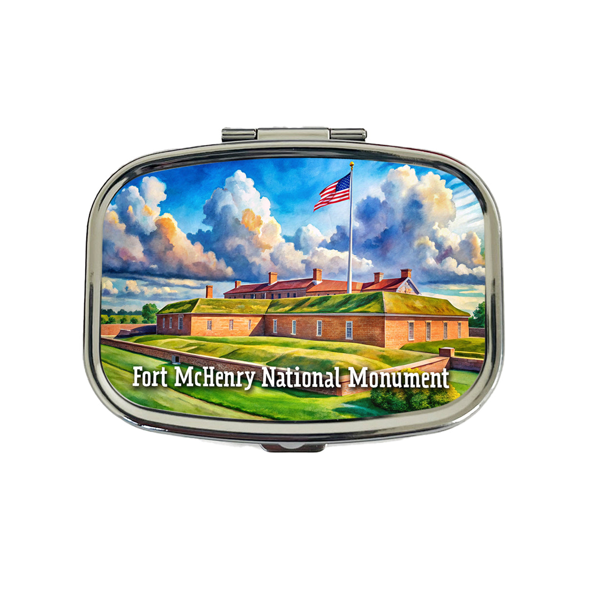 Fort McHenry National Monument Maryland Travel Pill Box Case