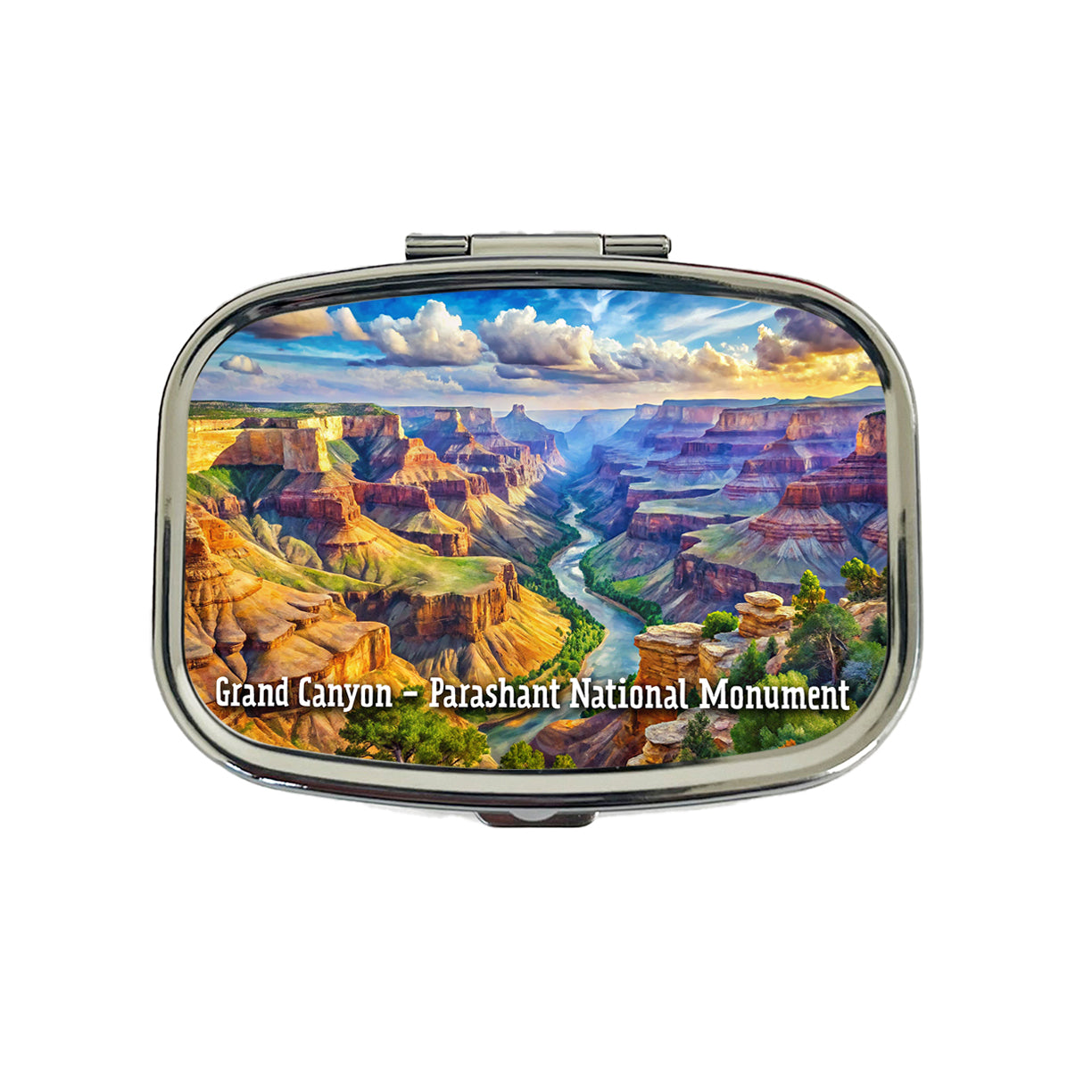 Grand Canyon - Parashant National Monument Arizona Travel Pill Box Case