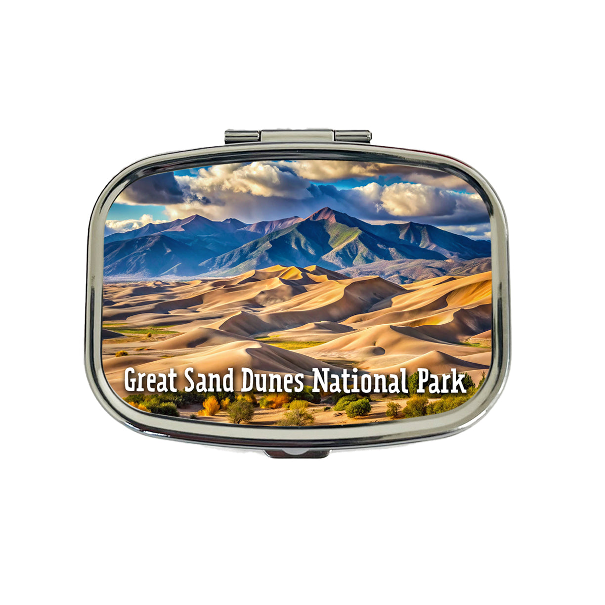 Great Sand Dunes National Park Colorado Travel Pill Box Case