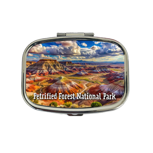 Petrified Forest National Park Arizona Travel Pill Box Case