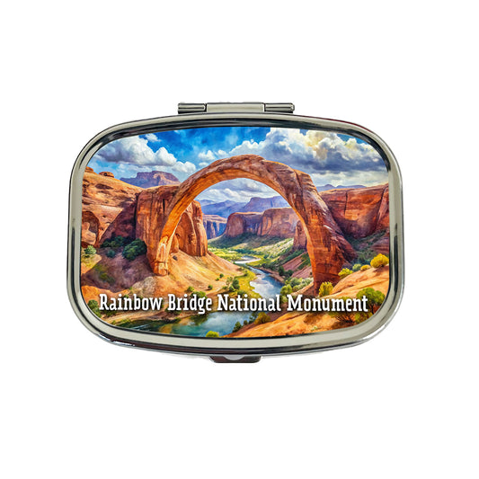 Rainbow Bridge National Monument Utah Travel Pill Box Case