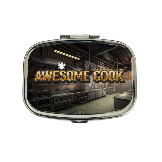 Awesome Cook Inspirational Industrial Kitchen Travel Pill Box Case
