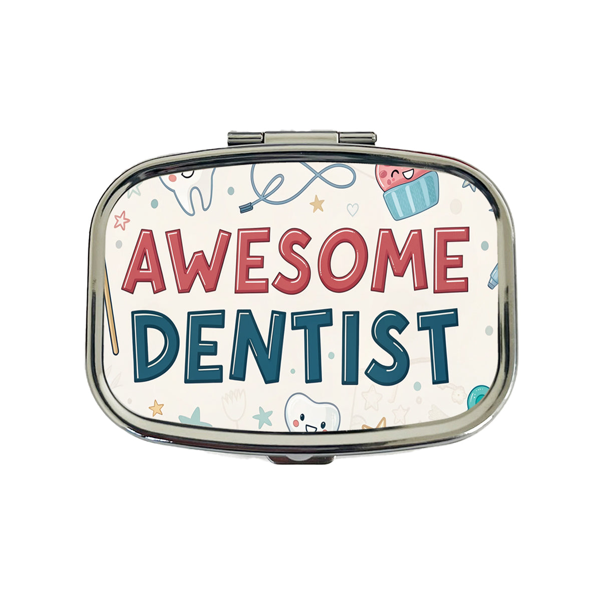 Awesome Dentist Inspirational Travel Pill Box Case