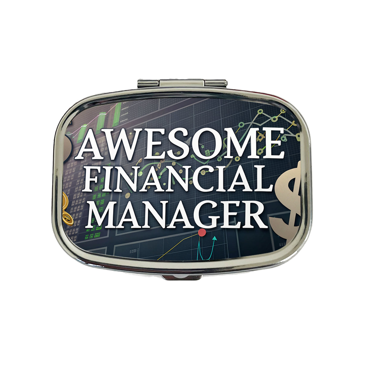 Awesome Financial Money Manager Inspirational Travel Pill Box Case
