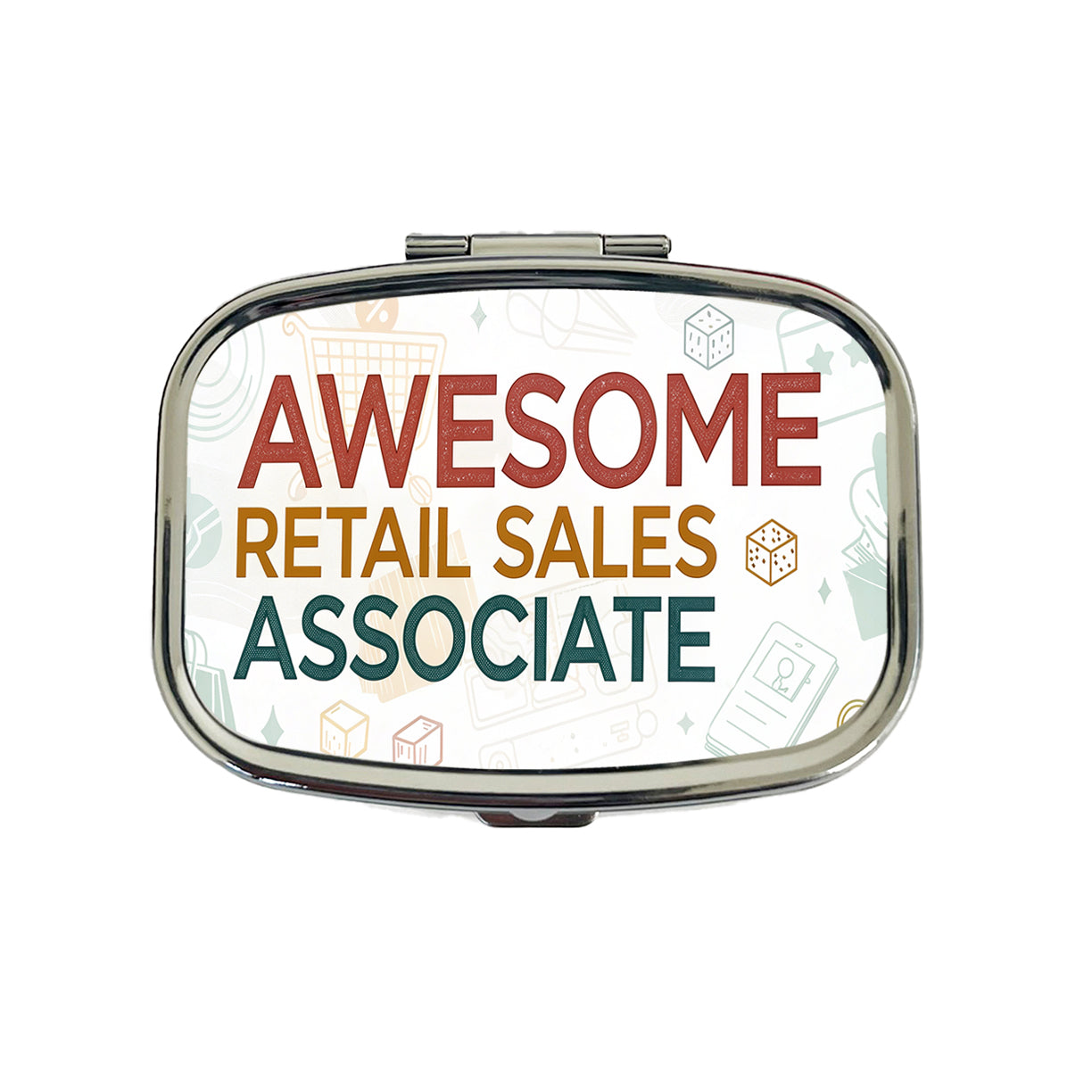 Awesome Retail Sales Associate Inspirational Travel Pill Box Case