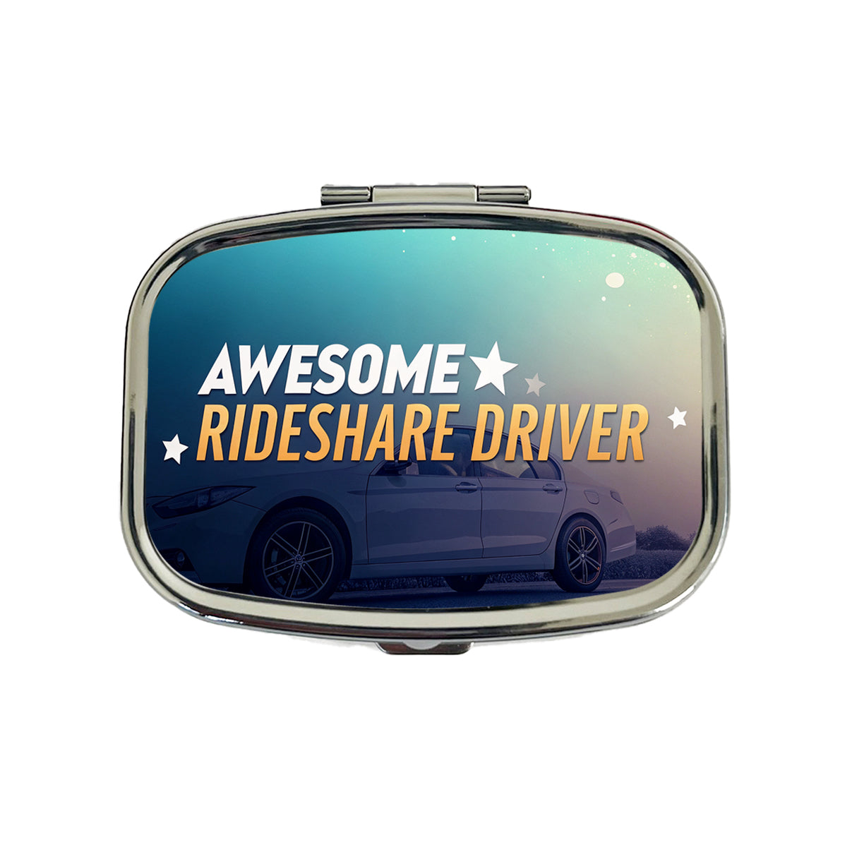 Awesome Rideshare Driver Inspirational Travel Pill Box Case