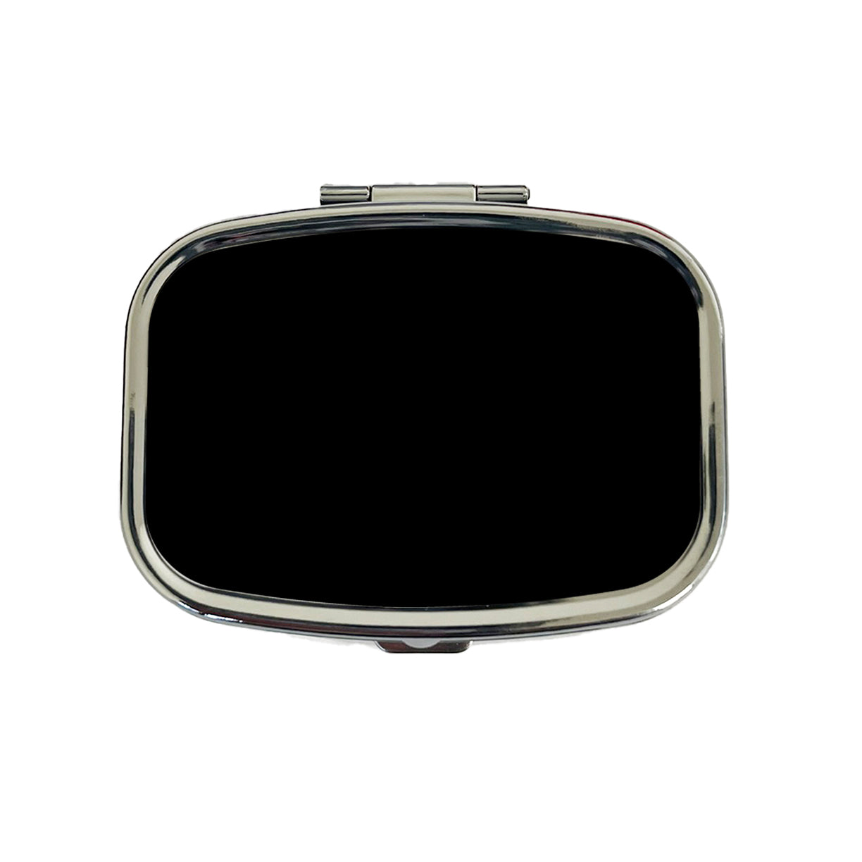 It's Just a Solid Black Color Travel Pill Box Case