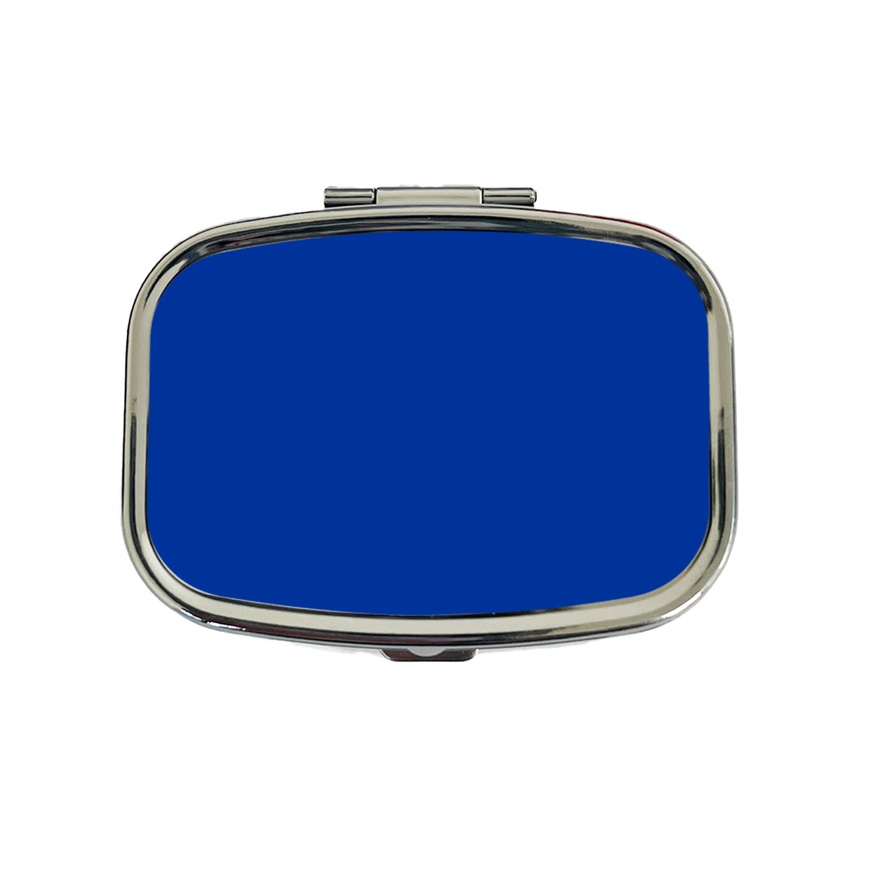 It's Just a Solid Blue Color Travel Pill Box Case