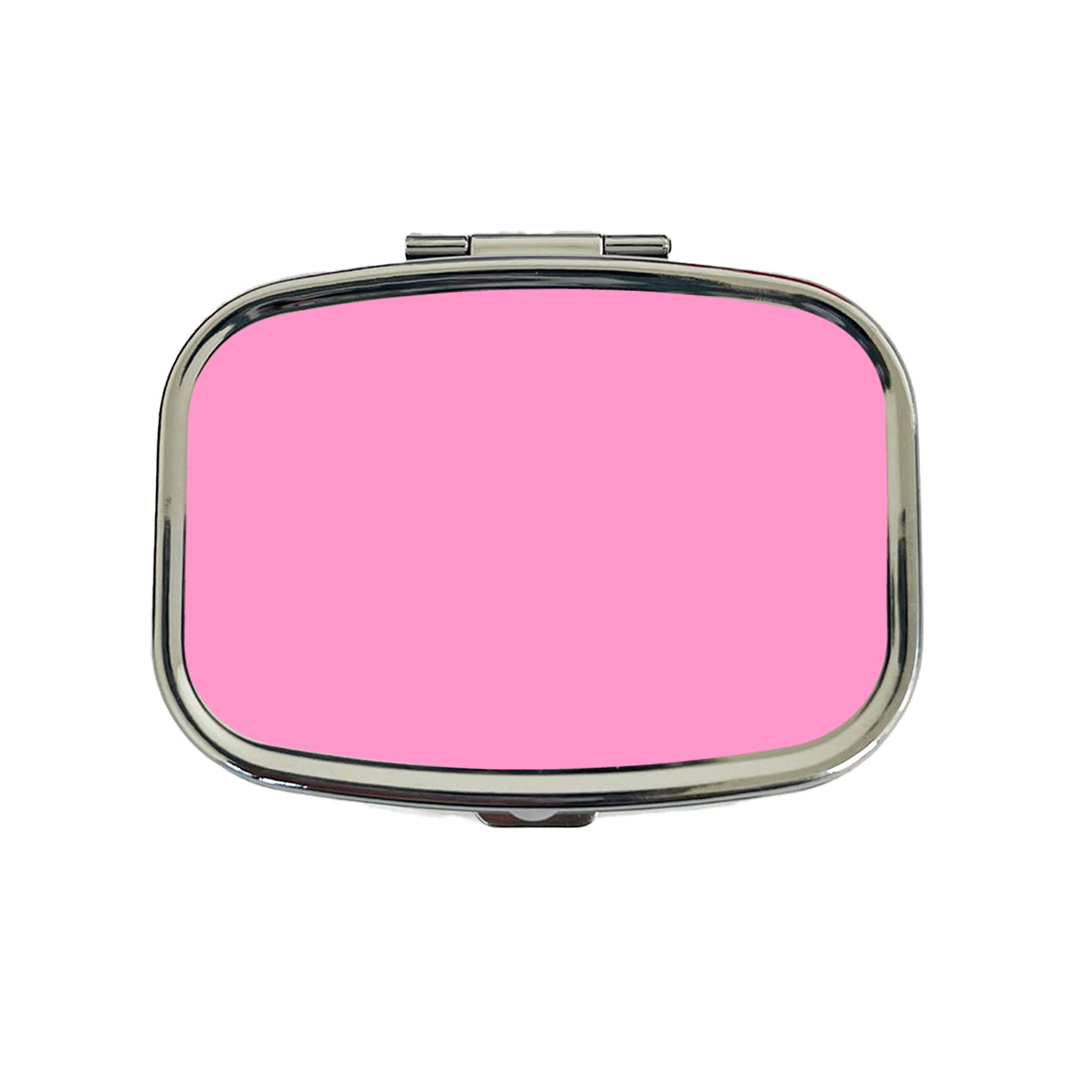 It's Just a Solid Pink Color Travel Pill Box Case
