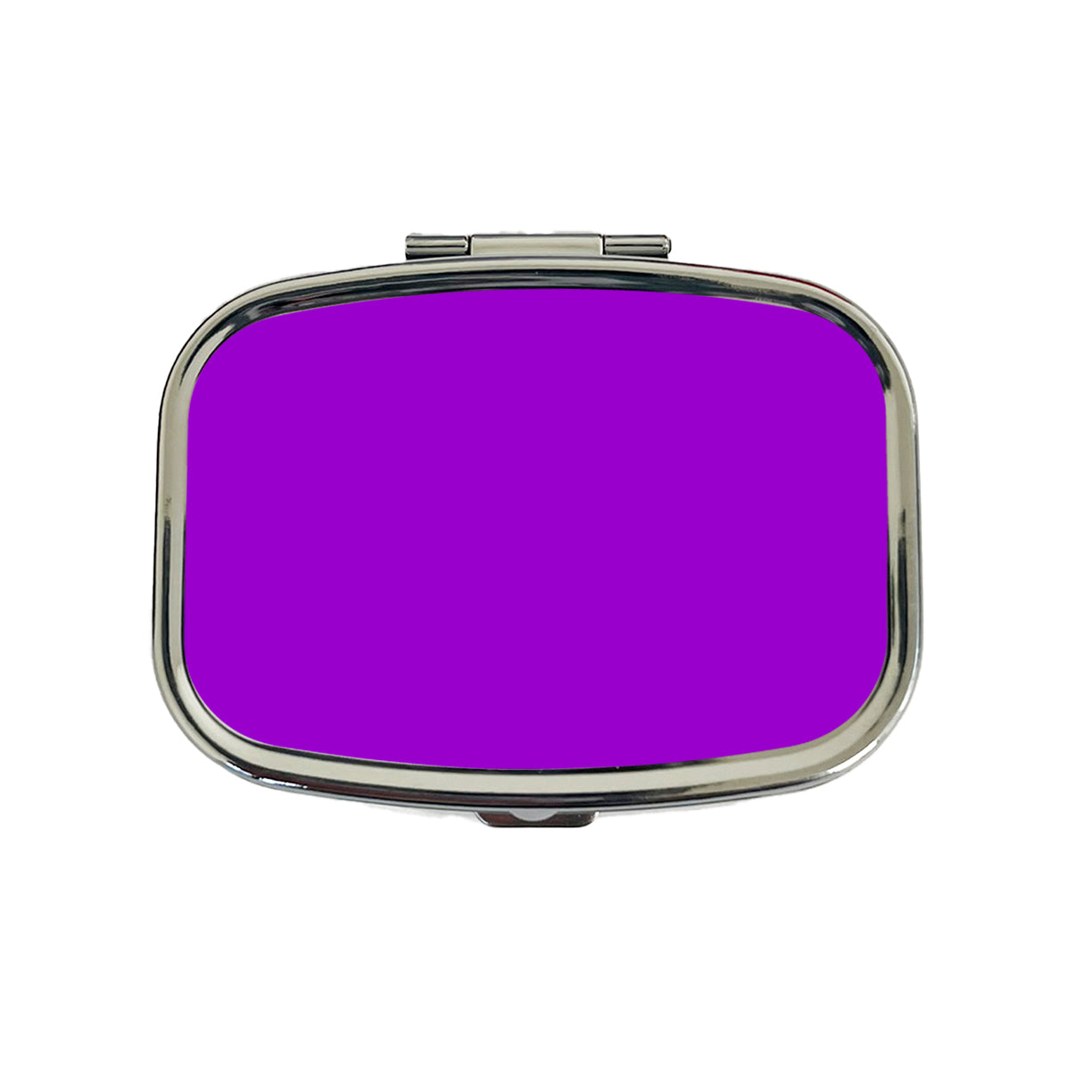 It's Just a Solid Purple Color Travel Pill Box Case