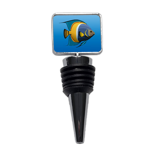 Angelfish Angel Fish Ocean Fresh Water Wine Bottle Stopper