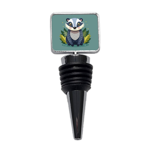 Badger Cute Wine Bottle Stopper