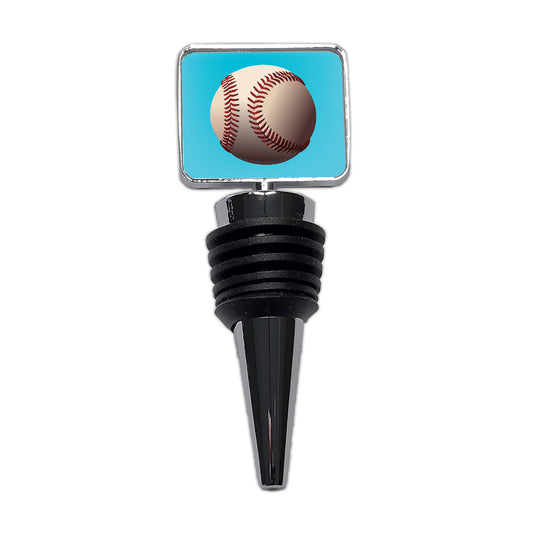 Baseball Base Ball Sport Wine Bottle Stopper