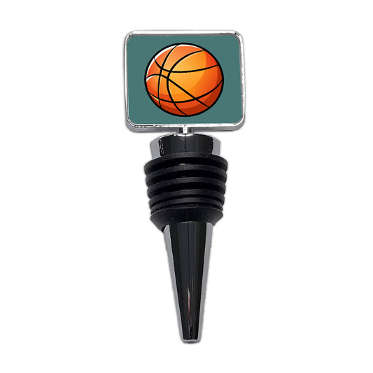 Basketball Ball Sport Wine Bottle Stopper