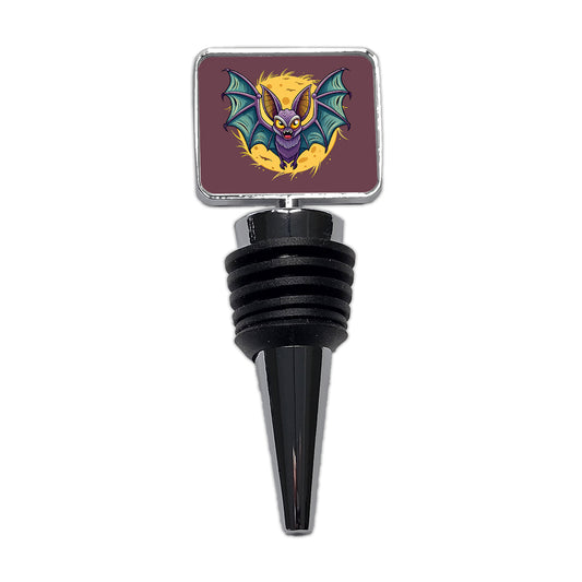 Bat Flying Halloween Spooky Wine Bottle Stopper