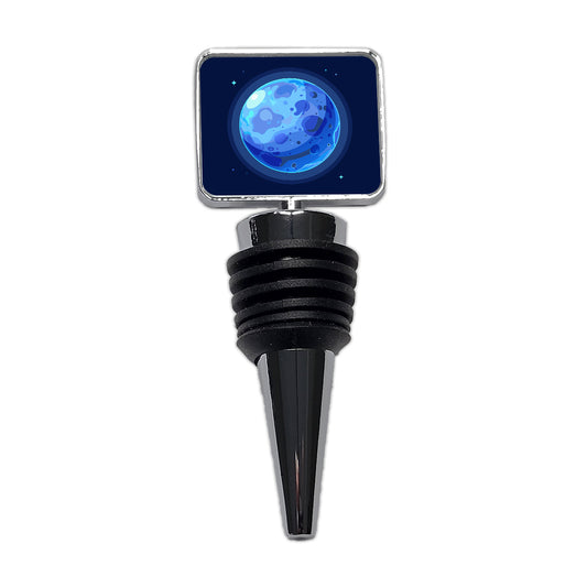 Blue Moon Wine Bottle Stopper