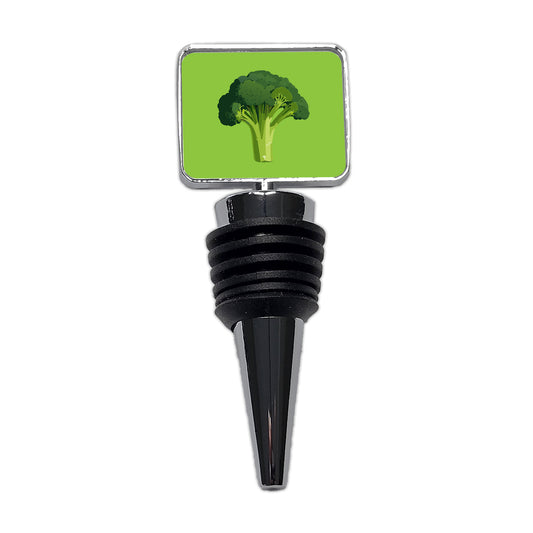 Broccoli Vegetable Vegan Vegetarian Wine Bottle Stopper
