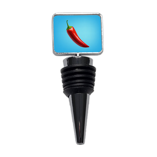 Chili Pepper Red Wine Bottle Stopper
