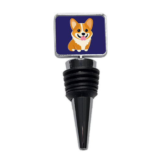 Corgi Dog Sweet Wine Bottle Stopper