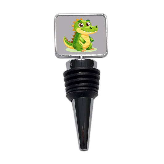Crocodile Alligator Cute Wine Bottle Stopper